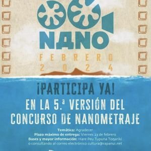 Convocatoria para 5°concurso de nanometraje RapaNui